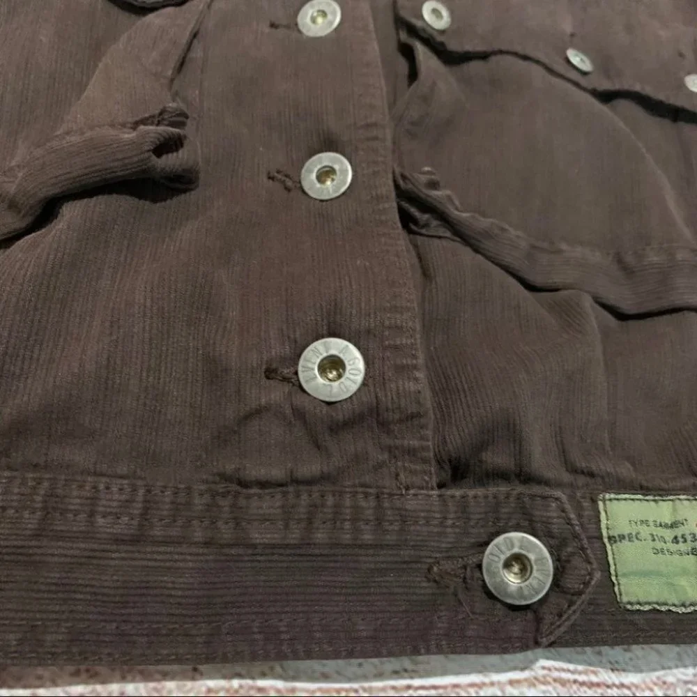 Vintage A. Gold E. Brown Cropped Jacket - Picture 7 of 16